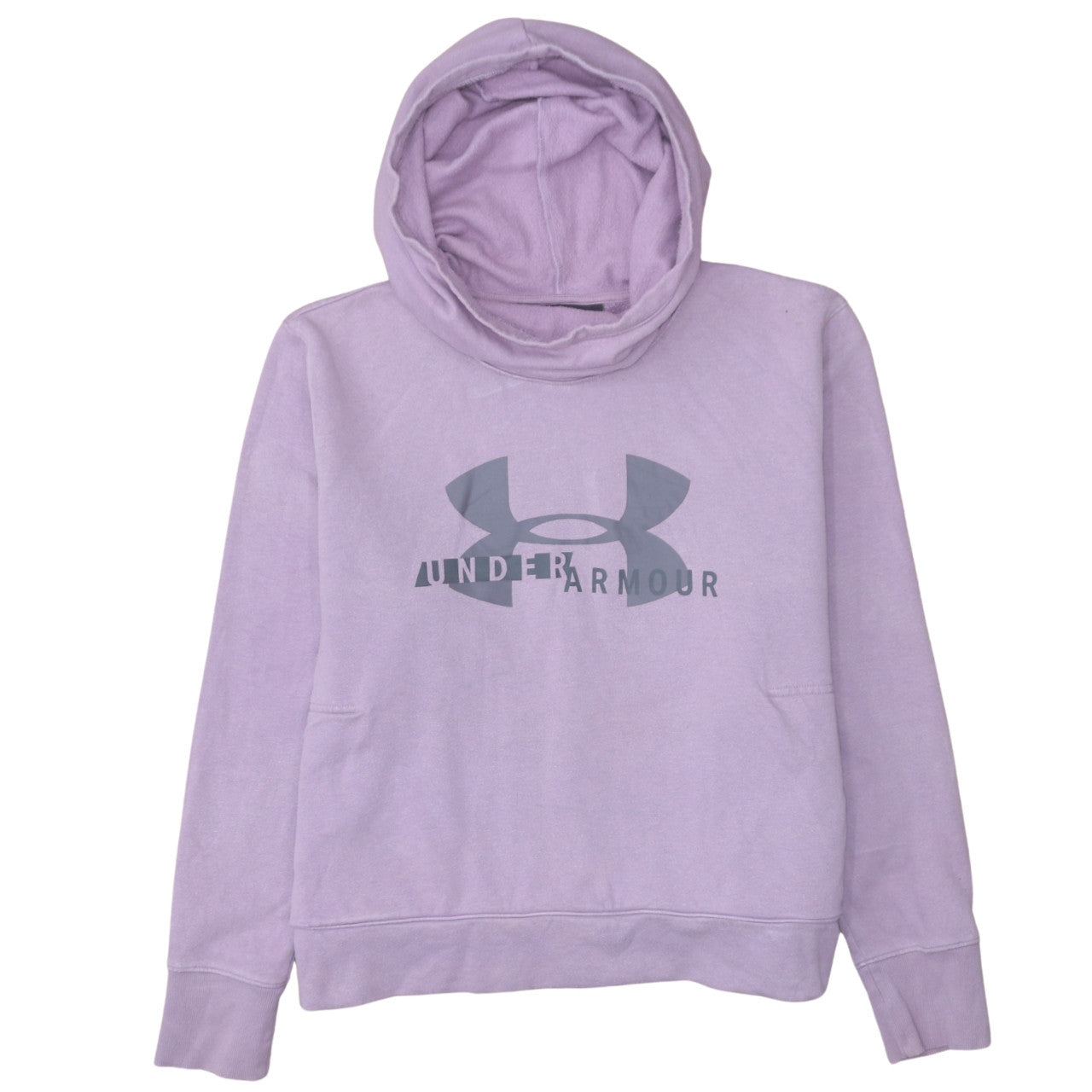 Womens UK Size 12 Under Armour Purple Pullover Hoodie