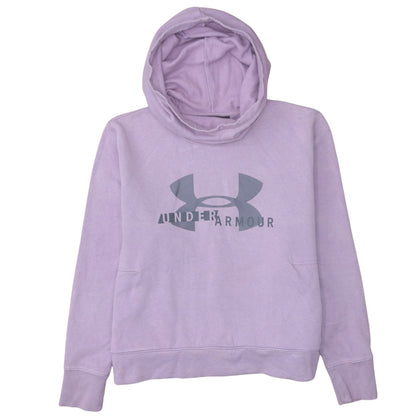 Womens UK Size 12 Under Armour Purple Pullover Hoodie