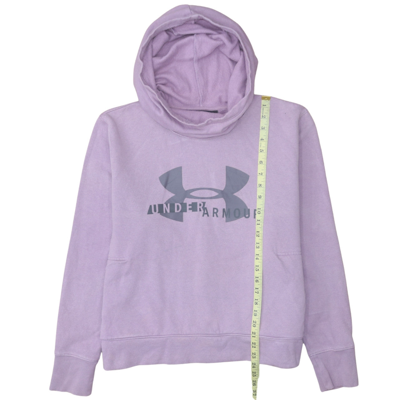 Womens UK Size 12 Under Armour Purple Pullover Hoodie