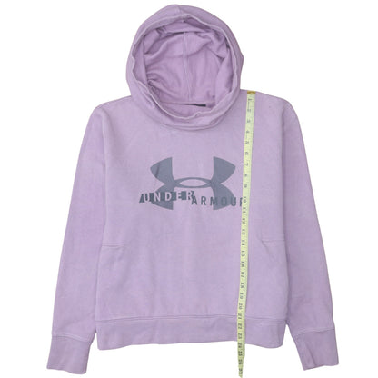 Womens UK Size 12 Under Armour Purple Pullover Hoodie