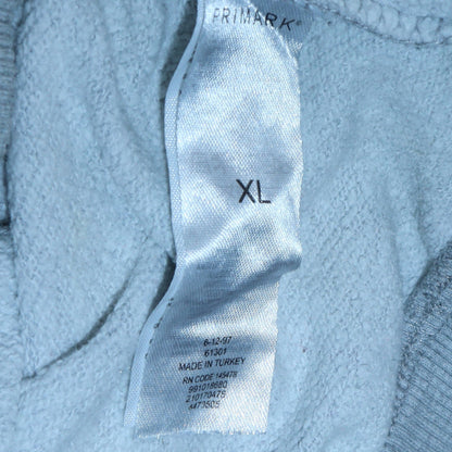 Mens UK Size XL Primark Grey Pullover Sweatshirt