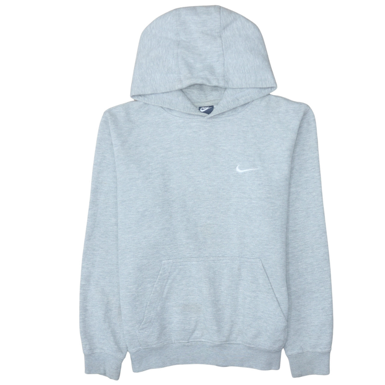 Mens UK Size M Nike Grey Pullover Hoodie