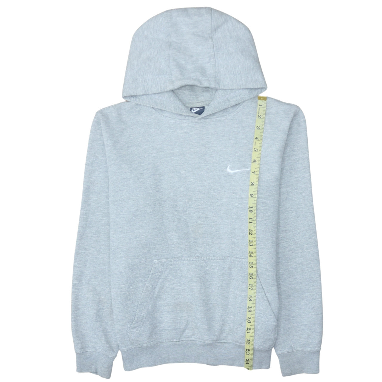 Mens UK Size M Nike Grey Pullover Hoodie