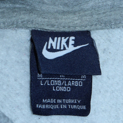 Mens UK Size M Nike Grey Pullover Hoodie