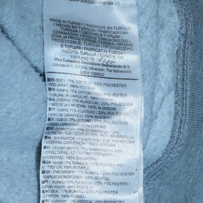 Mens UK Size M Nike Grey Pullover Hoodie