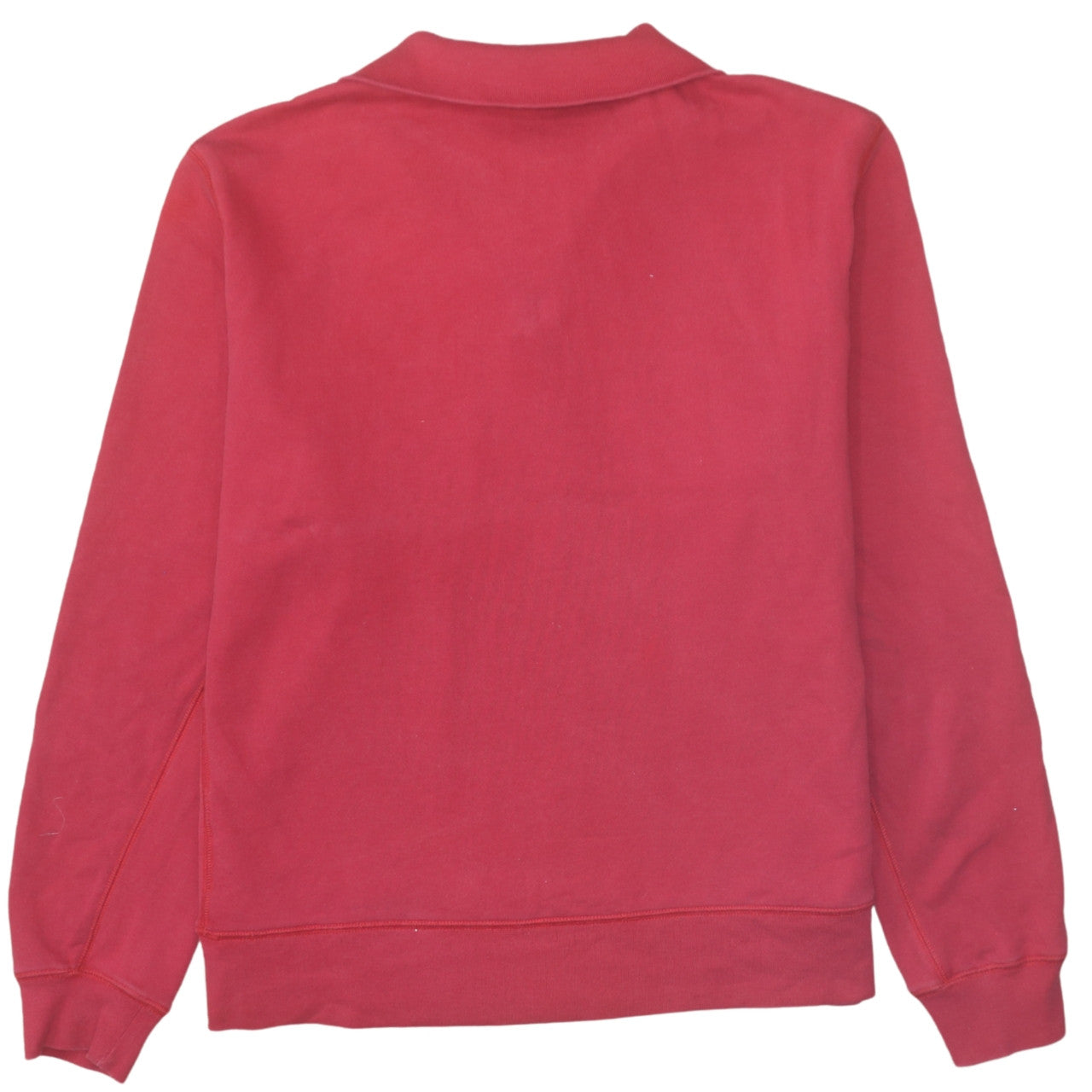 Mens UK Size XL Tommy Hilfiger Red 1/2 Zip Sweatshirt