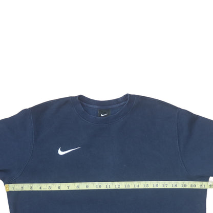 Mens UK Size M Nike Blue Pullover Sweatshirt