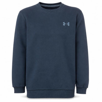 Mens UK Size M Under Armour Blue Pullover Sweatshirt