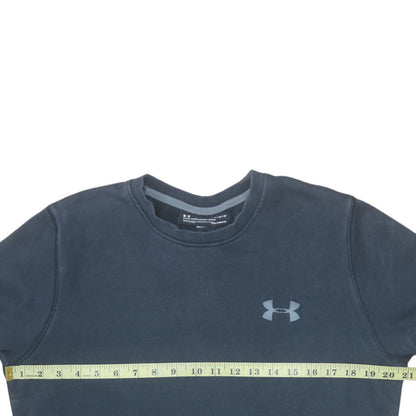 Mens UK Size M Under Armour Blue Pullover Sweatshirt