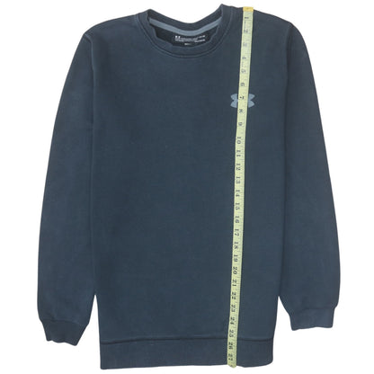 Mens UK Size M Under Armour Blue Pullover Sweatshirt