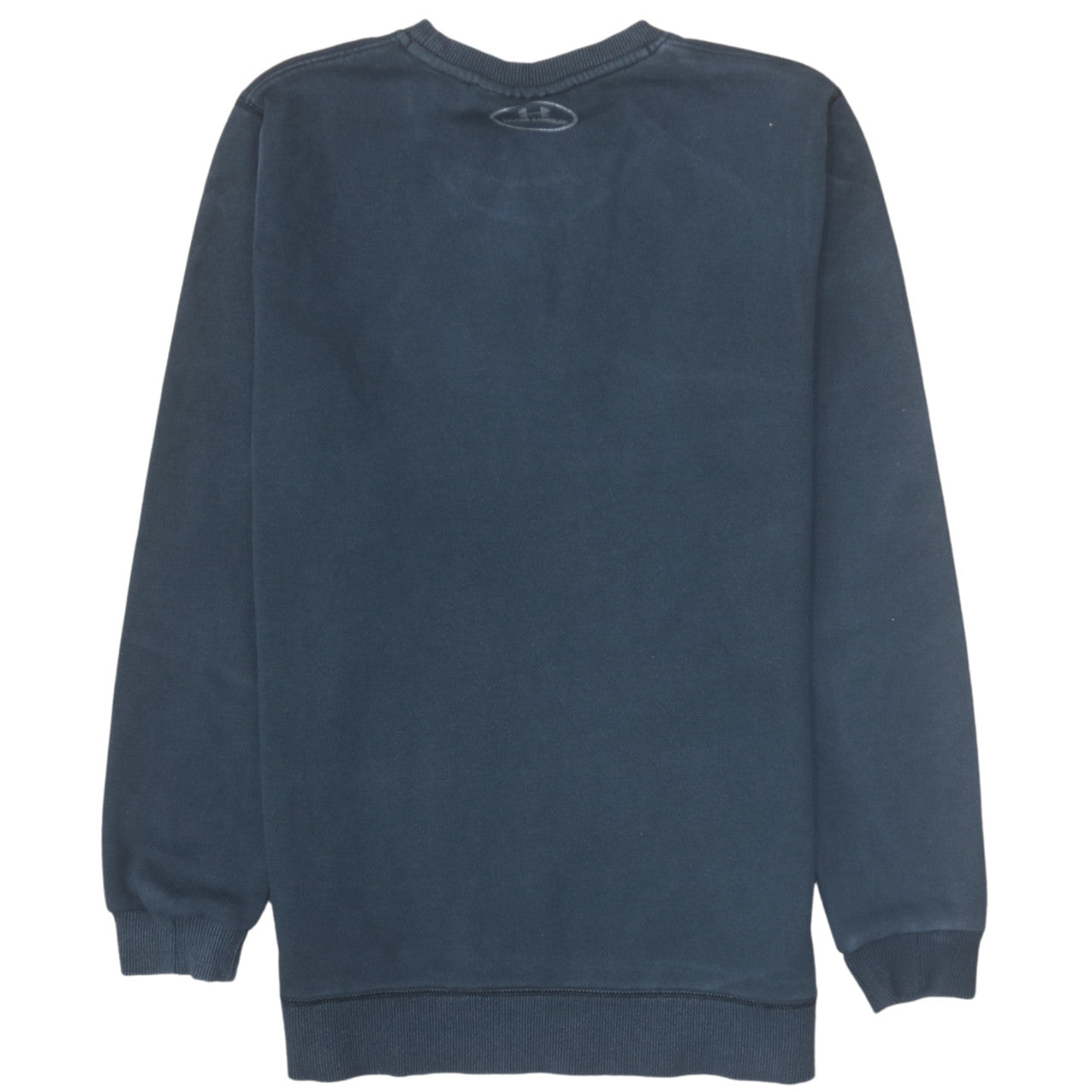Mens UK Size M Under Armour Blue Pullover Sweatshirt