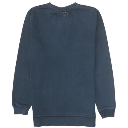 Mens UK Size M Under Armour Blue Pullover Sweatshirt
