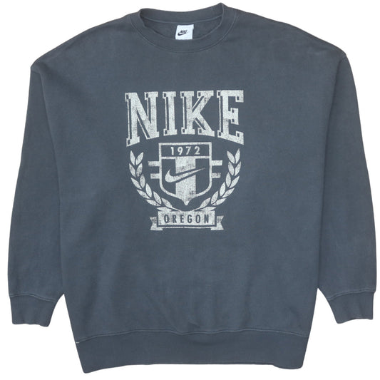 Womens UK Size XS Nike Black Pullover Sweatshirt