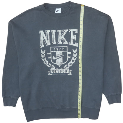 Womens UK Size XS Nike Black Pullover Sweatshirt