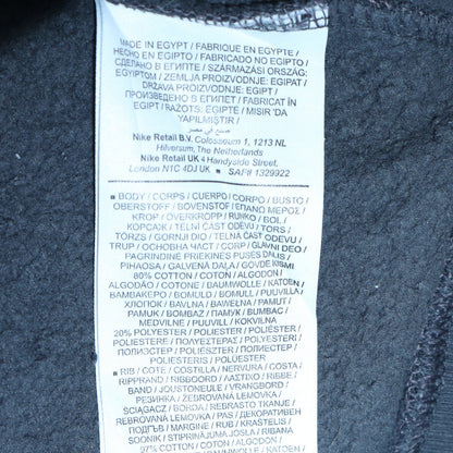 Womens UK Size XS Nike Black Pullover Sweatshirt