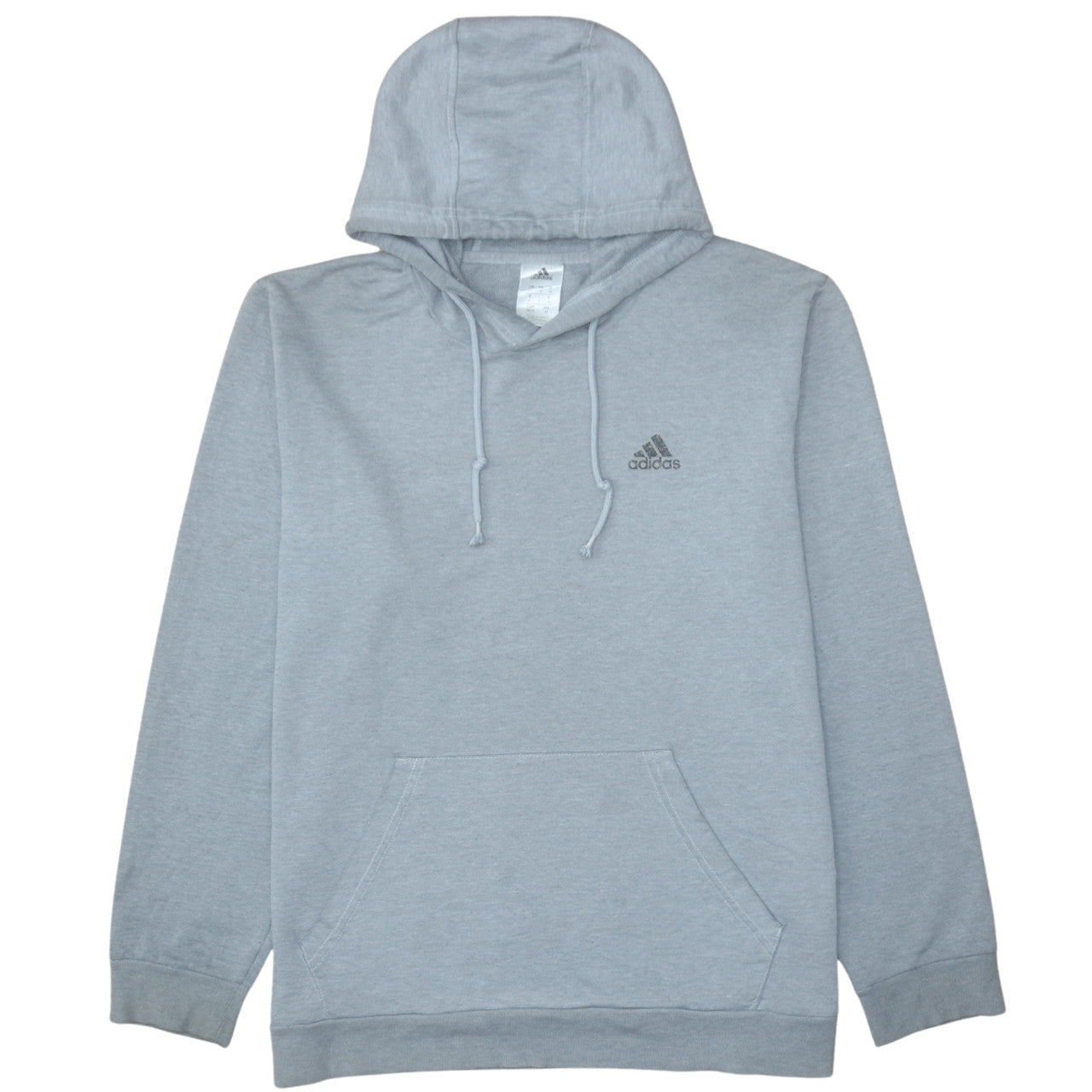 Mens UK Size M Adidas Grey Pullover Hoodie