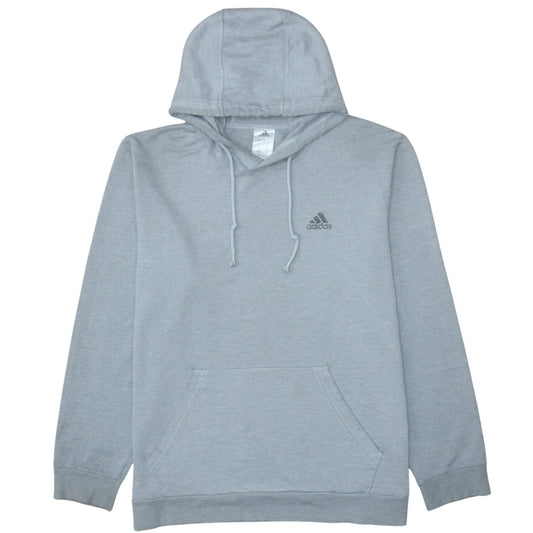 Mens UK Size M Adidas Grey Pullover Hoodie