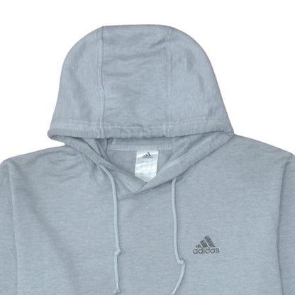 Mens UK Size M Adidas Grey Pullover Hoodie