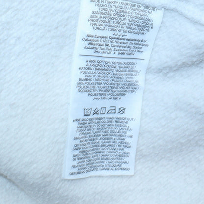 Womens UK Size M Nike White Pullover Sweatshirt