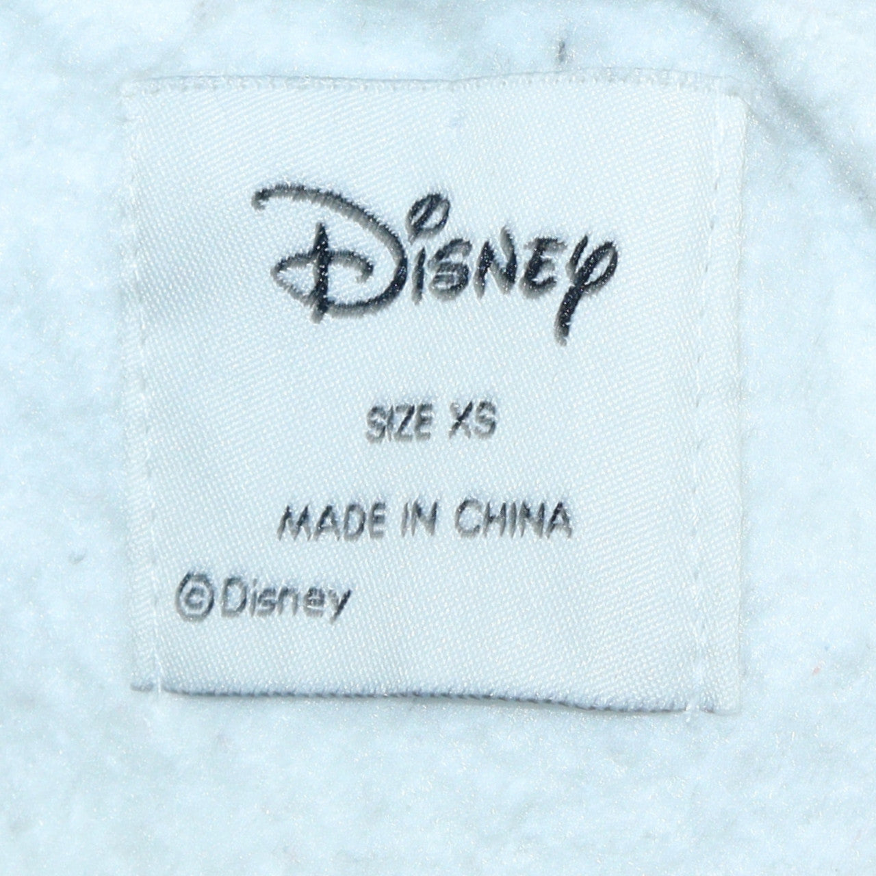 Womens UK Size XS Disney White Pullover Sweatshirt