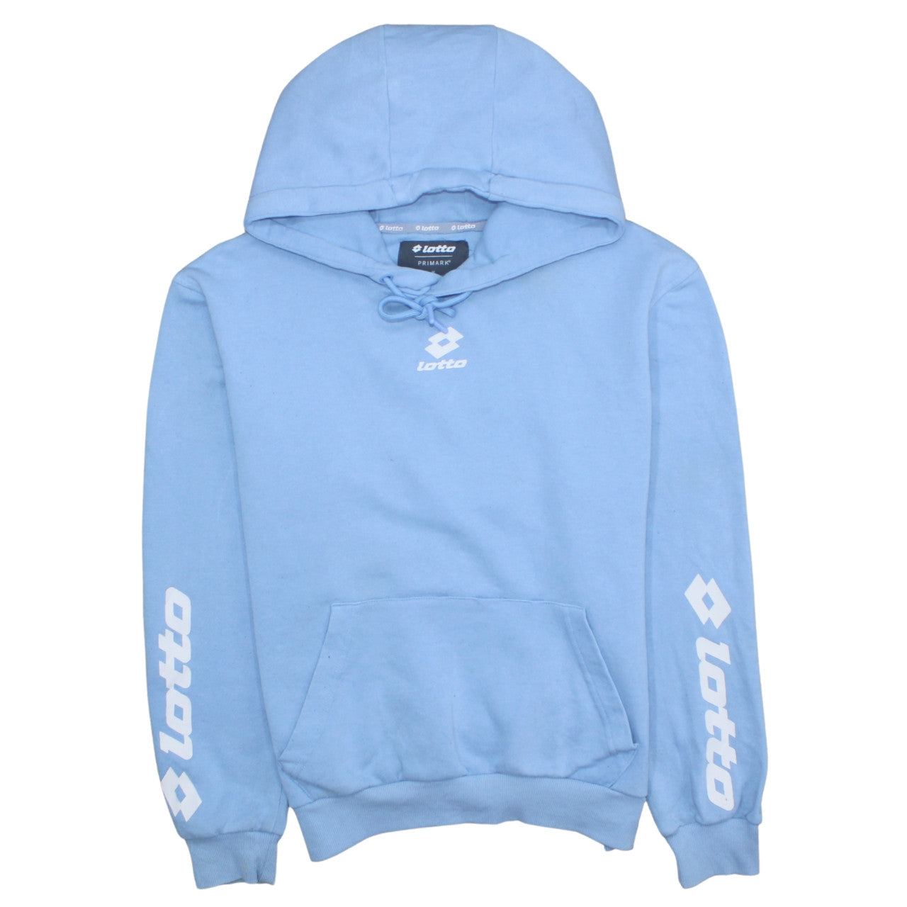 Mens UK Size M Lotto Blue Pullover Hoodie