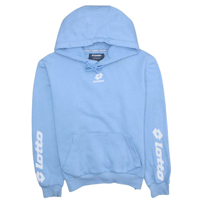 Mens UK Size M Lotto Blue Pullover Hoodie