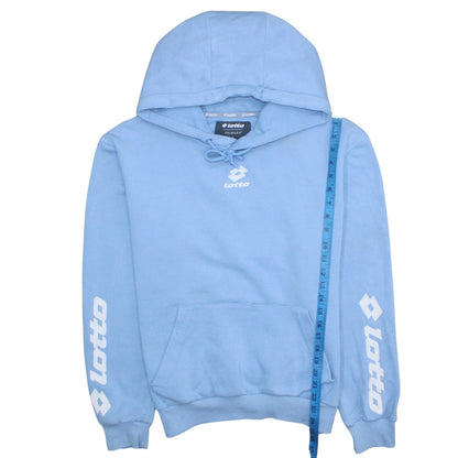 Mens UK Size M Lotto Blue Pullover Hoodie