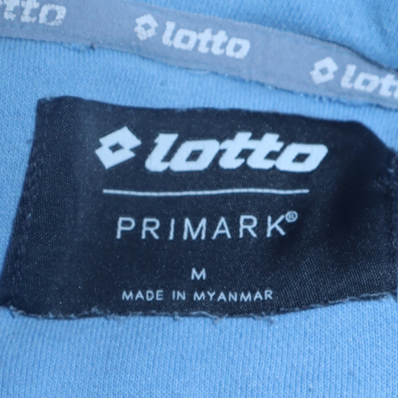Mens UK Size M Lotto Blue Pullover Hoodie