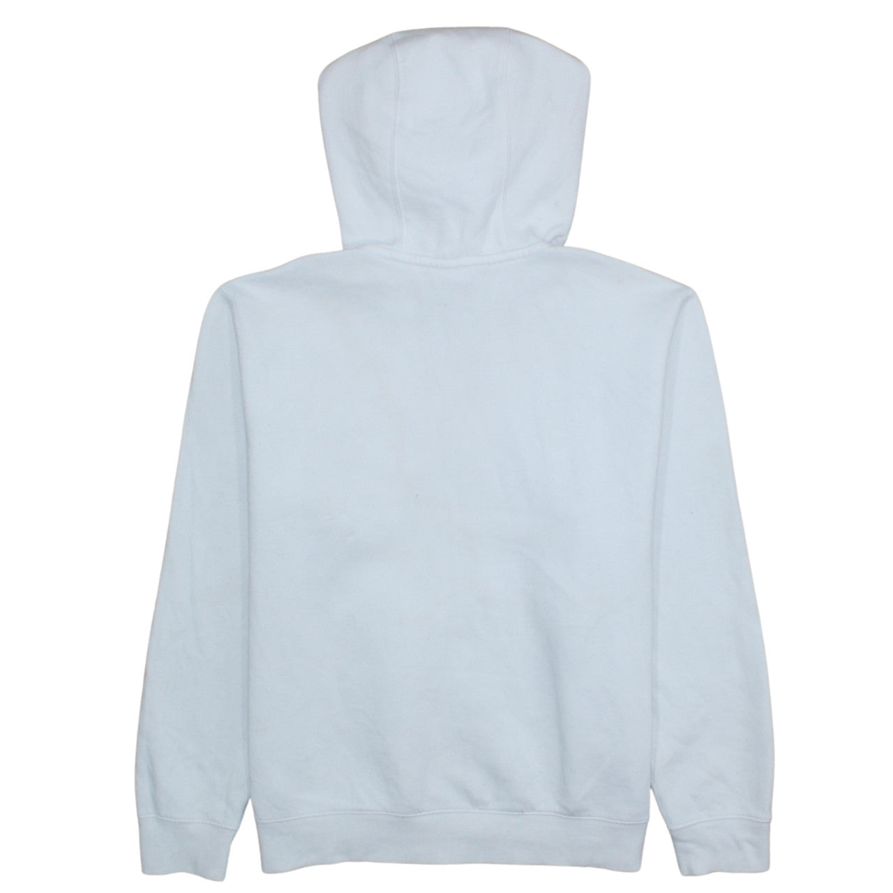 Mens UK Size M Nike White Pullover Hoodie