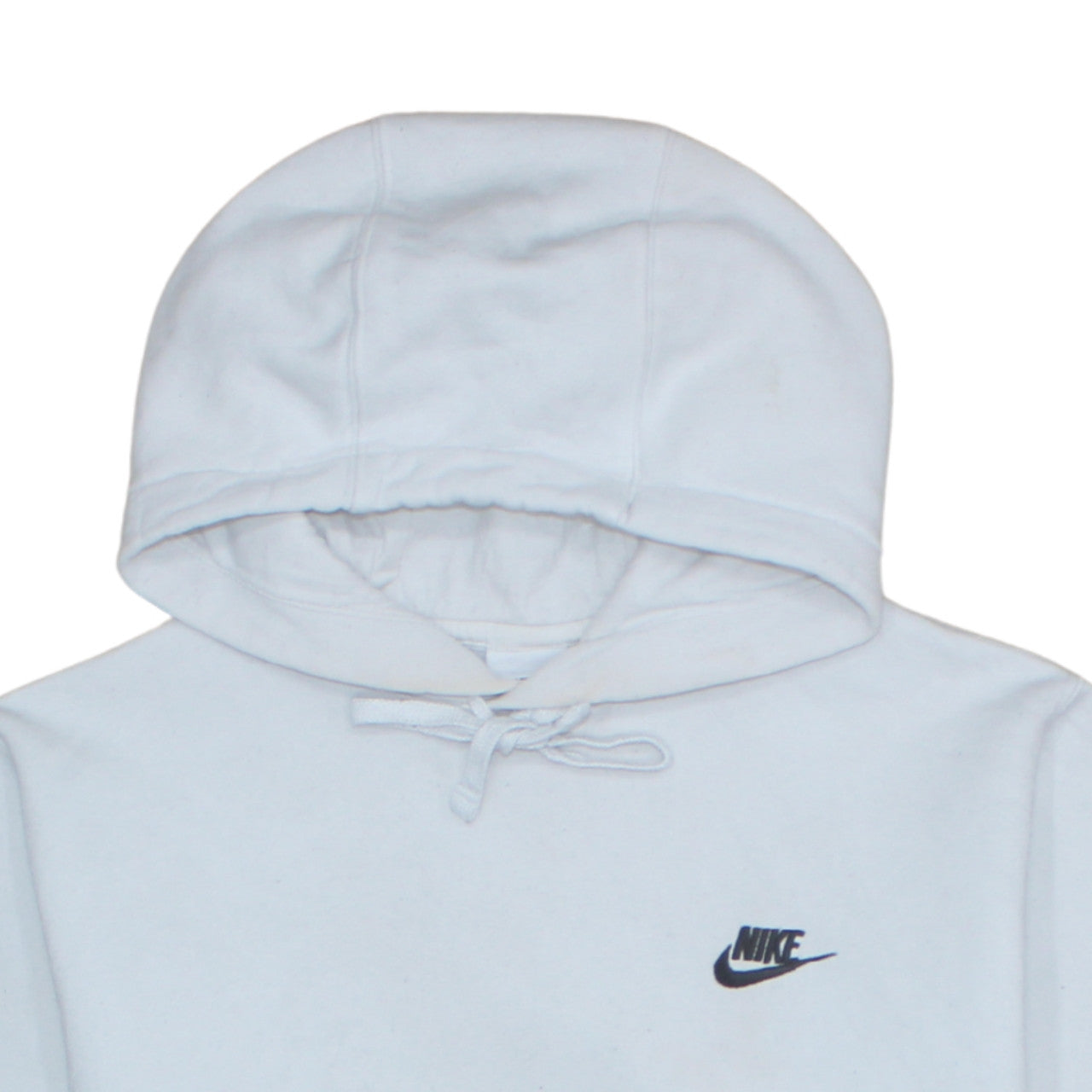 Mens UK Size M Nike White Pullover Hoodie