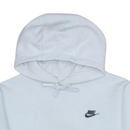 Mens UK Size M Nike White Pullover Hoodie