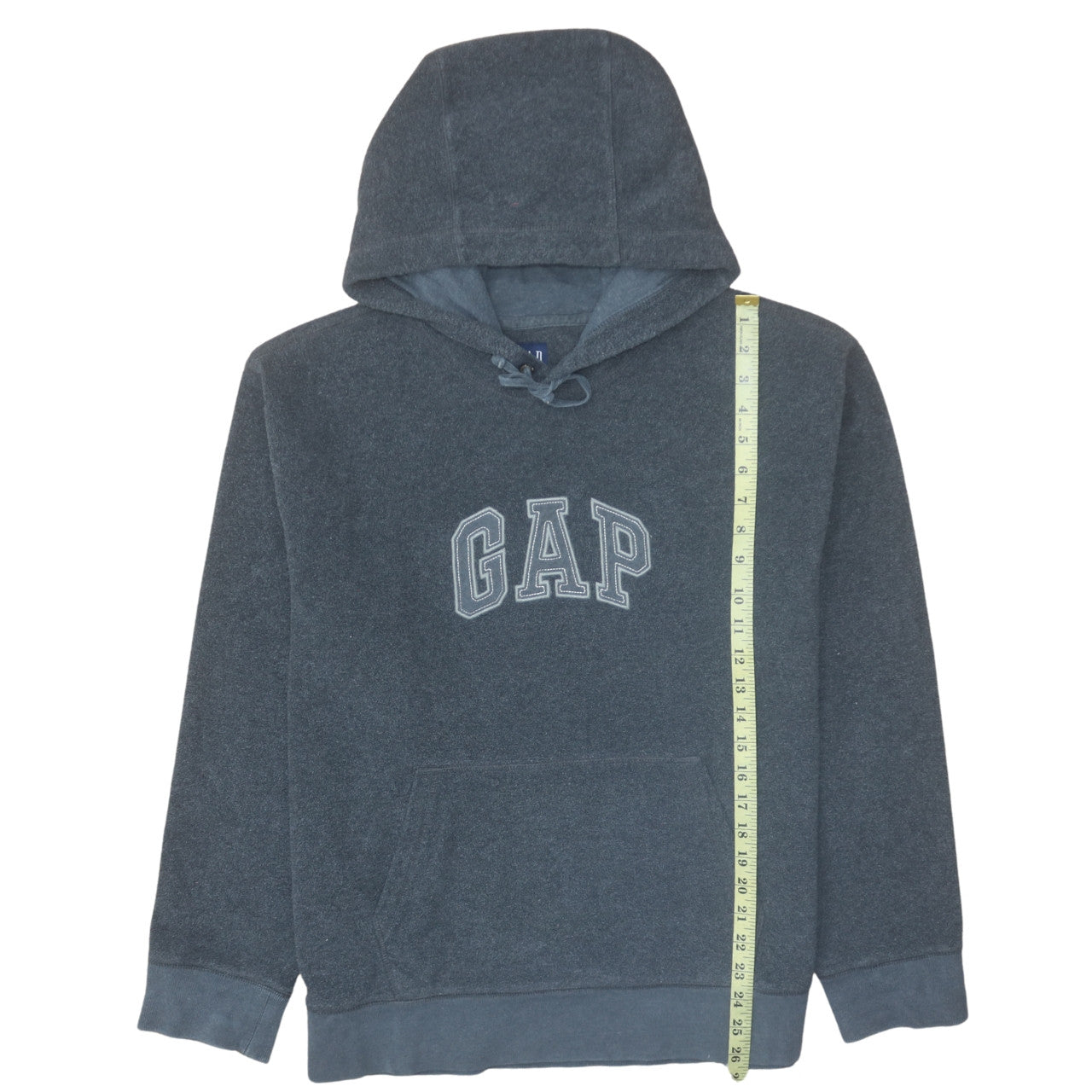 Mens UK Size L GAP Grey Pullover Hoodie
