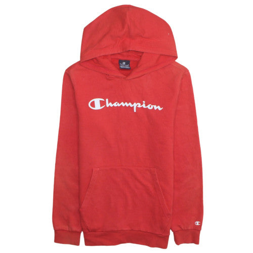 Girls UK Size 13-14 Years Champion Red Pullover Hoodie