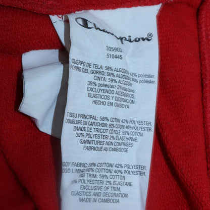 Girls UK Size 13-14 Years Champion Red Pullover Hoodie