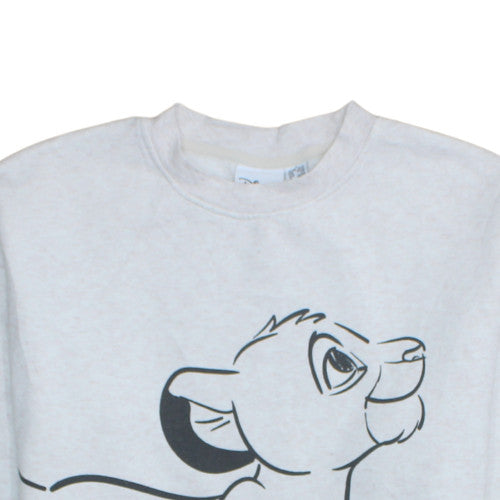 Womens UK Size S Disney Grey Pullover Sweatshirt