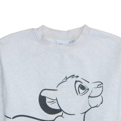 Womens UK Size S Disney Grey Pullover Sweatshirt