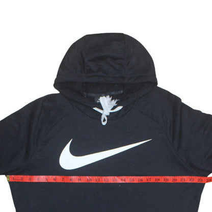 Mens UK Size L Nike Black Pullover Hoodie