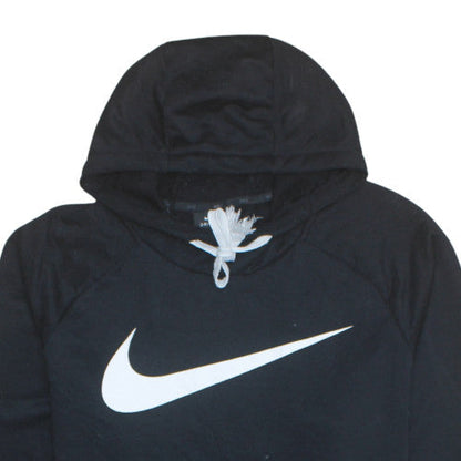 Mens UK Size L Nike Black Pullover Hoodie