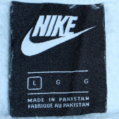 Mens UK Size L Nike White Pullover Sweatshirt