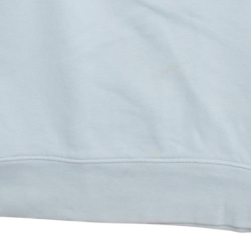 Mens UK Size M Zara White Pullover Sweatshirt
