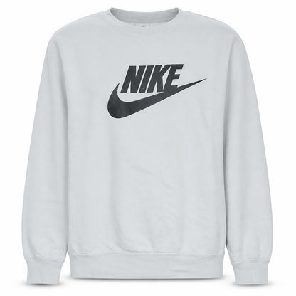 Womens UK Size L Nike White Pullover Sweatshirt
