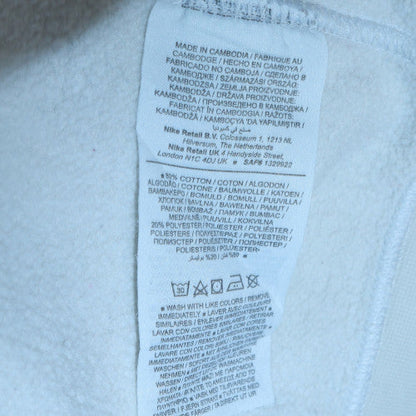 Womens UK Size L Nike White Pullover Sweatshirt