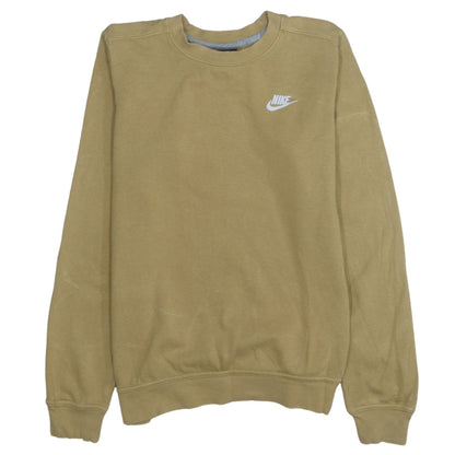 Mens UK Size S Nike Beige Pullover Sweatshirt