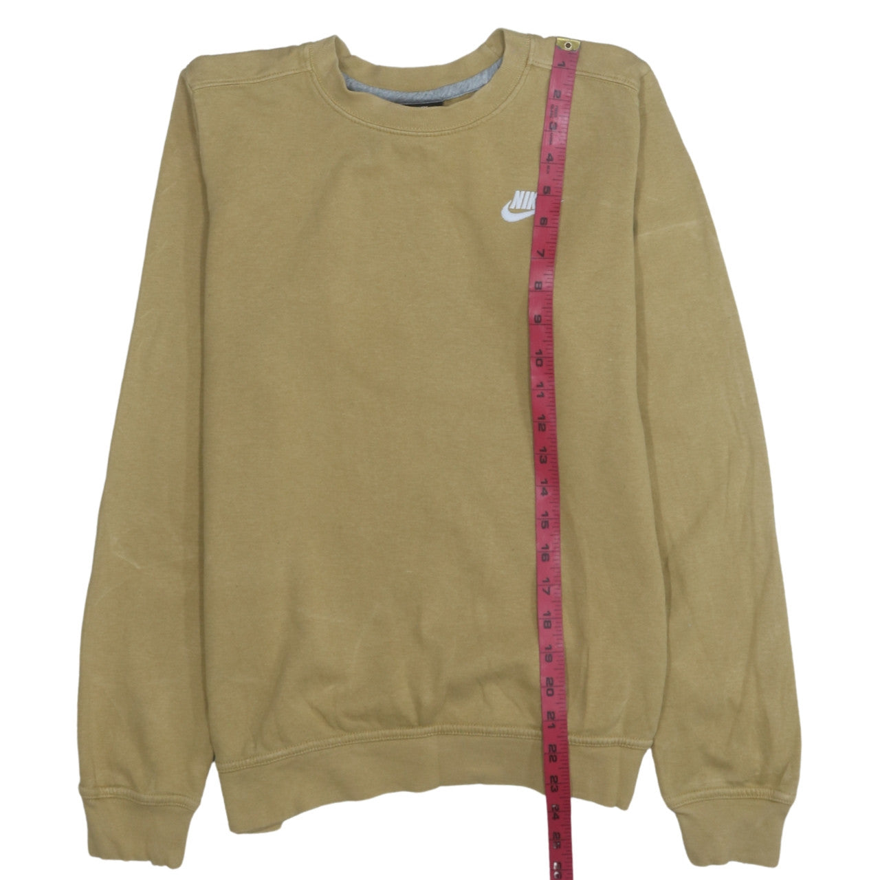 Mens UK Size S Nike Beige Pullover Sweatshirt