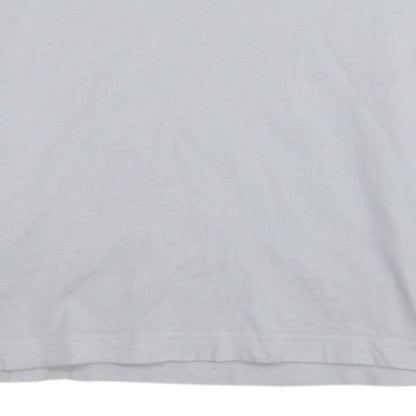 Fred Perry Men's White Crew Neck Short Sleeve Cotton T-Shirt Size S
