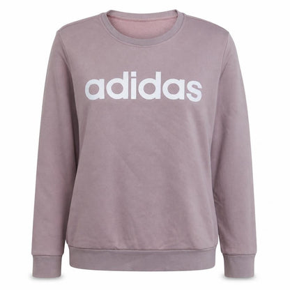Womens UK Size L Adidas Pink Pullover Sweatshirt