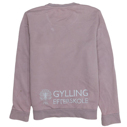 Womens UK Size L Adidas Pink Pullover Sweatshirt