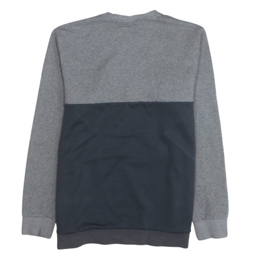 Mens UK Size L Adidas Grey Pullover Sweatshirt