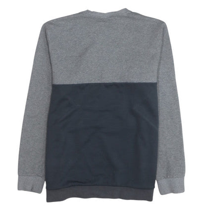 Mens UK Size L Adidas Grey Pullover Sweatshirt