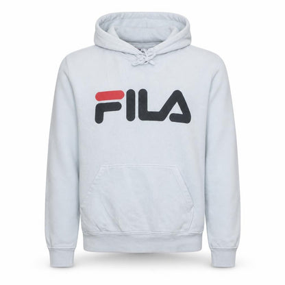 Mens UK Size M Fila White Pullover Hoodie
